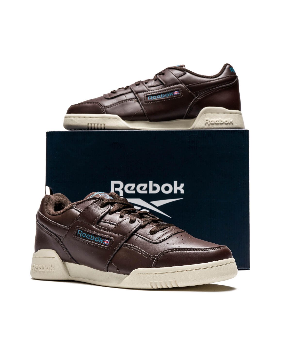 Reebok workout plus store vintage uomo marroni